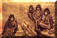 Aborigenes Alakaluf- Foto del ao 1890